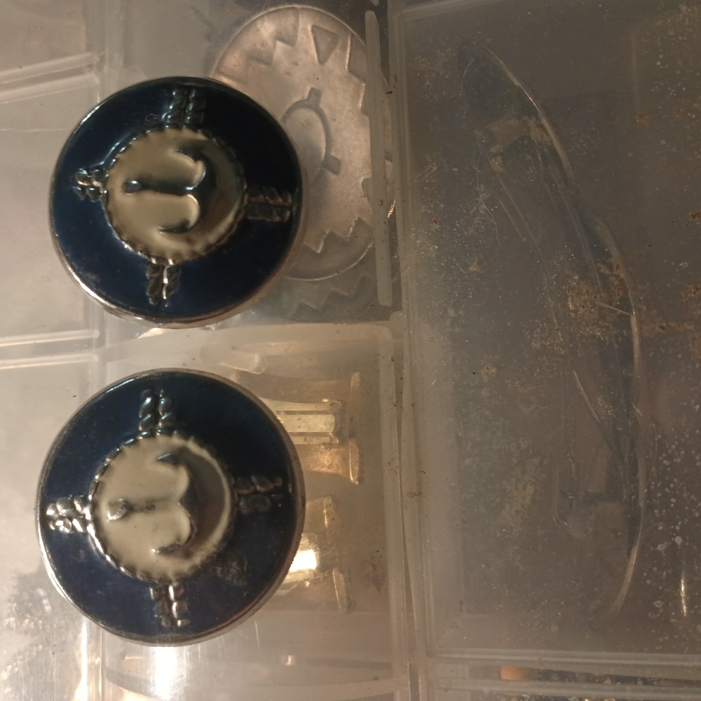 anchor earring set